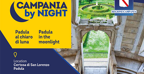 Continuano gli appuntamenti di Campania by Night – Padula al chiaro di luna