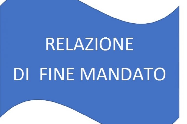 RELAZIONE DI FINE MANDATO ANNI 2016-2020